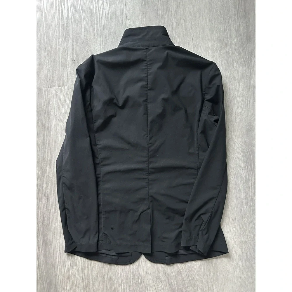 Lululemon MWB Blazer Jacket Mens Large Black Technical Commuter Performance
